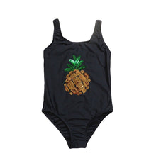 Load image into Gallery viewer, 2019 Girls Swimwear One Piece Children Swimsuits Pineapple Girls Swimming Suits 2019 Summer Bathing Suits Beachwear G1-K517