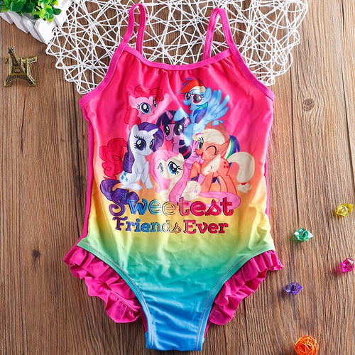 Kids & Baby Swimsuit Bathing Suit 2~10Y Girls Swimsuit One Piece Children Swimwear Beach Wear swimming suit-H023/SW325