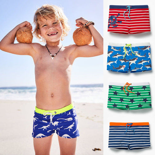 2019 One Piece Cool Handsome Toddler Boy Kid Swimming Shorts Swimwear Summer Bathing Suit Beach Swim Trunks Striped Star Shorts