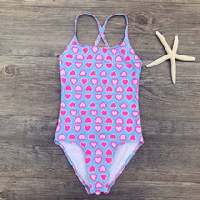 Load image into Gallery viewer, Unicorn children swimwear for girls one piece children swimsuits girls swimsuit kids bathing suit 3-8 years sliver Sequins 22
