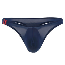 Load image into Gallery viewer, Hot Sexy Men Thong Briefs Underwear Thong Ice Silk Thin Panties Pouch Bikini Beach Bodysuit Lingerie Brief Male Underpants M-2XL