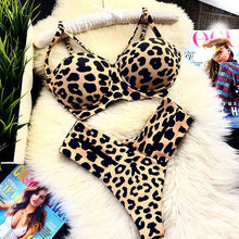 Load image into Gallery viewer, In-X Sexy Leopard one piece swimsuit One shoulder bikini 2019 High cut swimwear women monokini Padded bathing suit New bodysuit