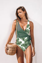 Load image into Gallery viewer, 2017 Swimsuit Women One Piece Monokini Vintage Swimwear Slimming Bodysuit Female Black Bathing Suit Wide Strap Deep V Beach Wear