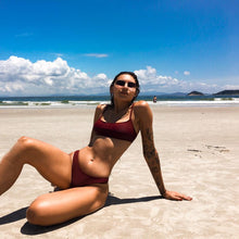 Load image into Gallery viewer, 2019 New Summer Women Solid Bikini Set Push-up UnPadded Bra Swimsuit Swimwear Triangle Bather Suit Swimming Suit biquini