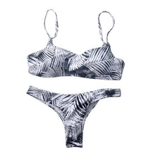 Load image into Gallery viewer, 2019 New Summer Women Solid Bikini Set Push-up UnPadded Bra Swimsuit Swimwear Triangle Bather Suit Swimming Suit biquini