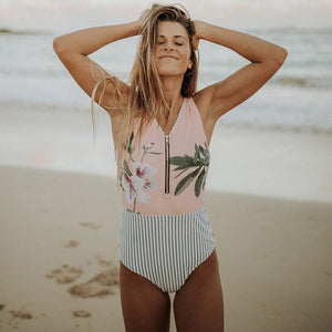 Sexy One Piece Swimsuit 2019 Swimwear Women Monokini Bodysuit Bandage High Waist Swimsuit Female Bathing Suits Summer Beach Wear