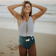 Load image into Gallery viewer, Sexy One Piece Swimsuit 2019 Swimwear Women Monokini Bodysuit Bandage High Waist Swimsuit Female Bathing Suits Summer Beach Wear