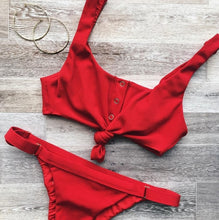 Load image into Gallery viewer, Sexy bikinis 2019 mujer Brazilian Bikini push up Bathing Suit swimwear women Swimsuit Female biquini swim suit Tankini biquine