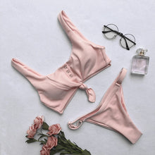 Load image into Gallery viewer, Sexy bikinis 2019 mujer Brazilian Bikini push up Bathing Suit swimwear women Swimsuit Female biquini swim suit Tankini biquine