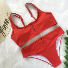 Load image into Gallery viewer, Sexy bikinis 2019 mujer Brazilian Bikini push up Bathing Suit swimwear women Swimsuit Female biquini swim suit Tankini biquine