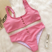 Load image into Gallery viewer, Sexy bikinis 2019 mujer Brazilian Bikini push up Bathing Suit swimwear women Swimsuit Female biquini swim suit Tankini biquine