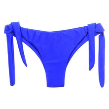 Load image into Gallery viewer, 2019 Sexy Solid Thong Bikini Brazilian Cut Swimwear Women Bottom Adjustable Briefs Swimsuit Panties Underwear Thong Bathing Suit
