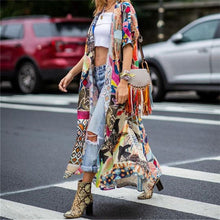 Load image into Gallery viewer, Cotton Long Beach Dress saida de Praia Beach Cover up Kaftan Sarong Vestido Swim wear Cover up Ropa de Playa Tunic Beach #Q675
