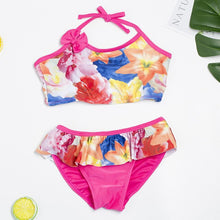 Load image into Gallery viewer, New 2019 Girls Swimwear 2~14Years Kids Beach Wear Lovely Swimming Suits Bikini Tassel style Biquini Infantil-ST108/ST116